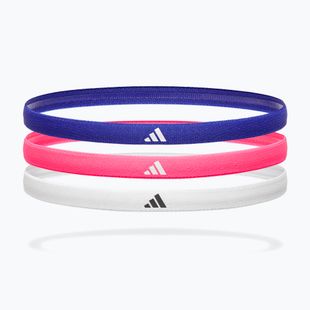 Пов'язки на голову adidas Hairbands 3 pack lucid blue/lucid pink/white