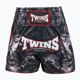 Шорти для тренувань Twins Special Muay Thai Twins Kabuki black/white/red