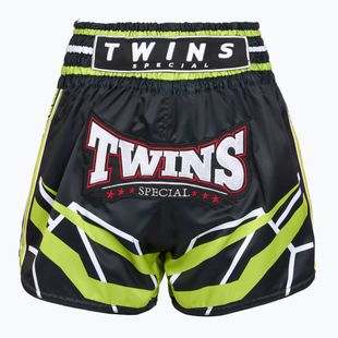 Шорти для тренувань Twins Special Muay Thai Twins Racing black/yellow/white/red