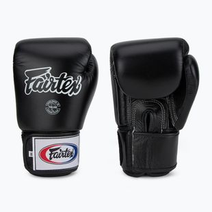 Боксерські рукавички Fairtex Universal "Tight-Fit" Design чорні