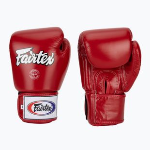 Боксерські рукавички Fairtex Universal "Tight-Fit" Design червоні