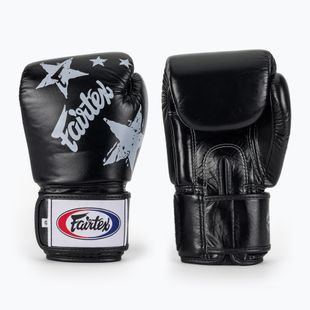 Боксерські рукавички Fairtex "Tight-Fit" Design-Nation Prints Collection чорні