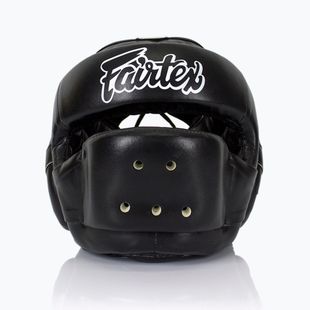 Боксерський шолом Fairtex Full Face Protector чорний
