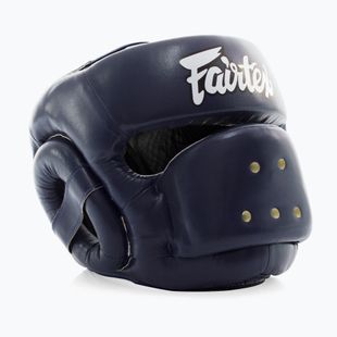Боксерський шолом Fairtex Full Face Protector синій