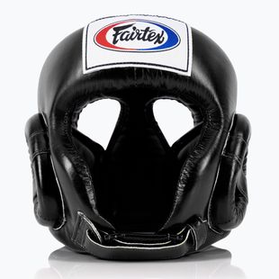 Шолом боксерський Fairtex Muay Thai Competition black