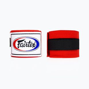 Бинти боксерські Fairtex Handwraps 455 см червоні