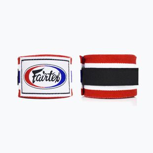 Боксерські бинти Fairtex Handwraps 455 см червоний/білий/синій