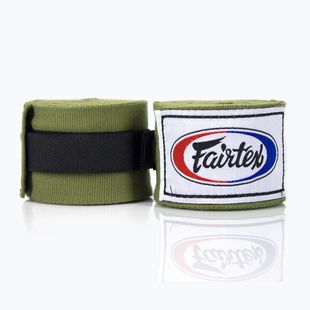 Бинти боксерські Fairtex Handwraps 300 см оливкові