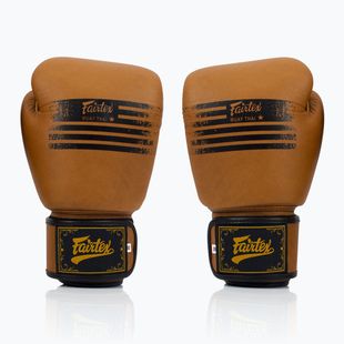 Боксерські рукавички Fairtex Legacy Genuine коричневі