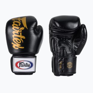 Боксерські рукавички Fairtex Deluxe Tight-Fit чорні