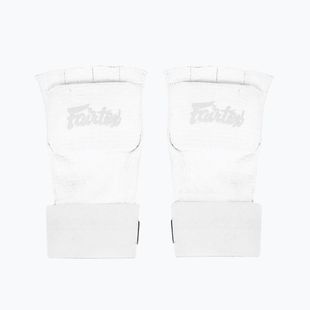 Боксерські рукавички Fairtex Quick Wraps внутрішні білі