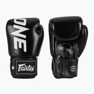 Боксерські рукавички Fairtex ONE X Fairtex чорні