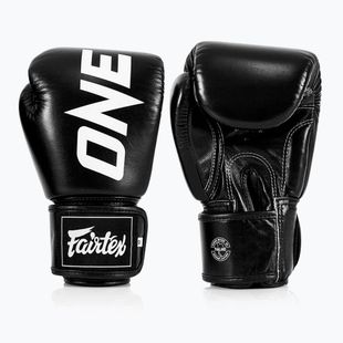 Боксерські рукавички Fairtex ONE X Fairtex чорні