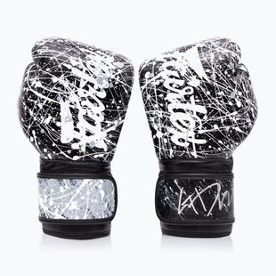 Рукавички Fairtex Microfibre Art Collections Рукавички художника чорні/білі