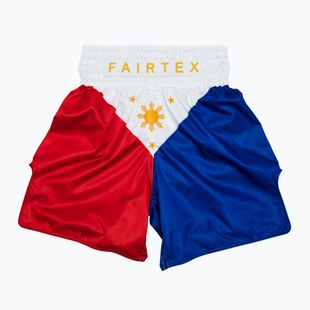 Шорти для боксу Fairtex Boxing Trunks BT2001 'Philippines' червоні/білі/сині