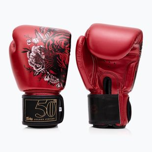 Боксерські рукавички Fairtex Golden Jubilee червоні