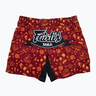 Тренувальні шорти Fairtex MMA Fightshort Breeze бордові
