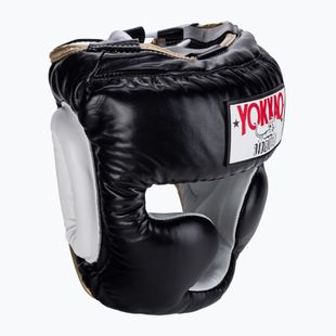 Шолом для бойових видів спорту YOKKAO Training Headguard чорний HYGL-1-1
