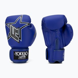 Рукавиці боксерські YOKKAO Institution Boxing blue
