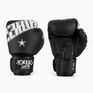 Рукавиці боксерські YOKKAO Lettering Boxing black