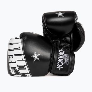 Рукавиці боксерські YOKKAO Lettering Boxing black