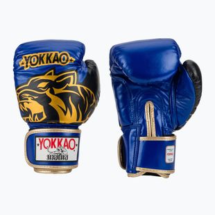 Рукавиці боксерські YOKKAO Original Boxing Gloves electric blue