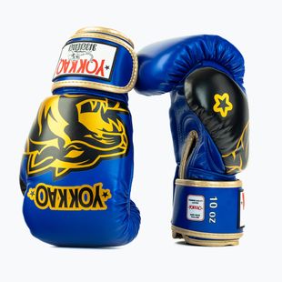 Рукавиці боксерські YOKKAO Original Boxing Gloves electric blue