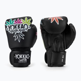 Рукавиці боксерські YOKKAO Khalifa Kush Boxing black