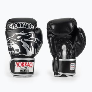 Рукавиці боксерські YOKKAO Original Boxing Gloves absolute black