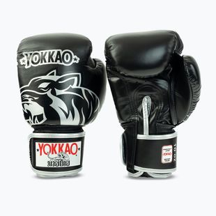 Рукавиці боксерські YOKKAO Original Boxing Gloves absolute black