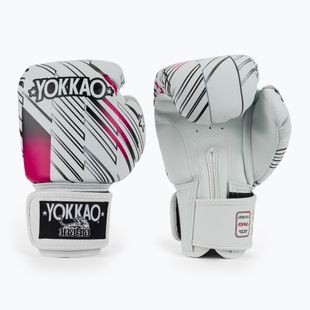 Рукавиці боксерські YOKKAO Power Boxing white