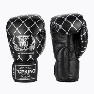 Рукавиці боксерські Top King Boxing Chain black/silver