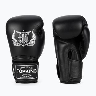 Рукавиці боксерські Top King Muay Thai Super Air black