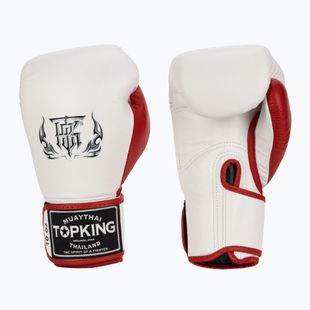 Рукавиці боксерські Top King Boxing Reborn white/red