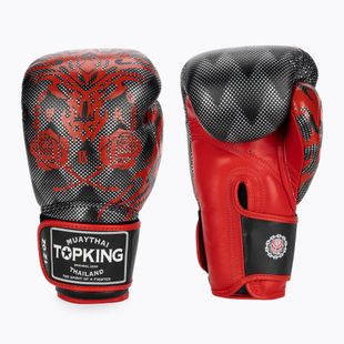 Рукавиці боксерські Top King Boxing Dragon red/black