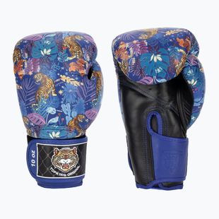 Рукавиці боксерські Top King Boxing Wild Tiger black/blue