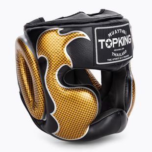 Шолом боксерський Top King Empower black/gold