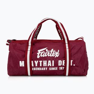 Тренувальна сумка Fairtex Barrel Training Bag бордова
