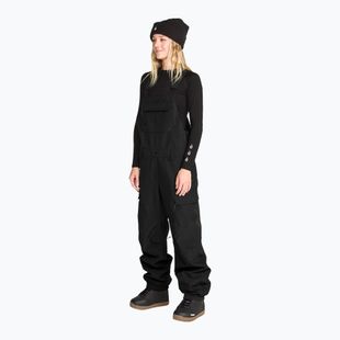 Штани для сноуборду жіночі Volcom Crestron 3D Stretch Bib Overall black