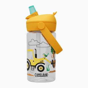 Пляшка туристична CamelBak Thrive Flip Straw Kids 400 мл tractors and trees