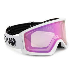 Окуляри гірськолижні Dragon DX3 OTG white/lumalens pink ion