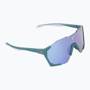 Окуляри сонцезахисні Nike Charged Shield matte bicoastal/purple mirror