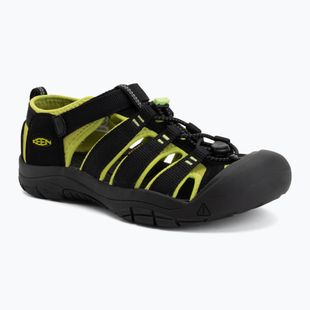 Сандалі дитячі KEEN Newport H2 black/lime green