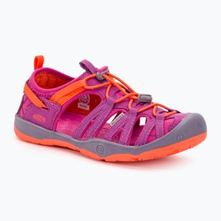 Сандалі трекінгові дитячі KEEN Moxie purple wine/nasturtium