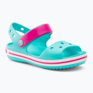 Босоніжки дитячі Crocs Crockband Kids Sandalo pool/candy pink