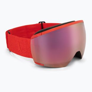Окуляри гірськолижні Atomic Redster L HD red tension/pink copper
