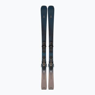 Лижі гірські жіночі + кріплення Atomic Cloud Q9 + M10 GW dark slate