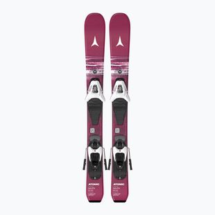 Лижі гірські дитячі + кріплення Atomic Maven Jr 70-90 + C5 GW berry