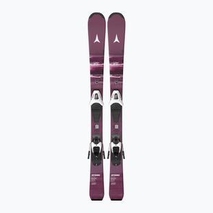 Лижі гірські дитячі + кріплення Atomic Maven Jr 100-120 + C5 GW red plum