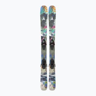 Лижі гірські дитячі + кріплення Atomic Bent Jr 110-130 + C5 GW multicolor